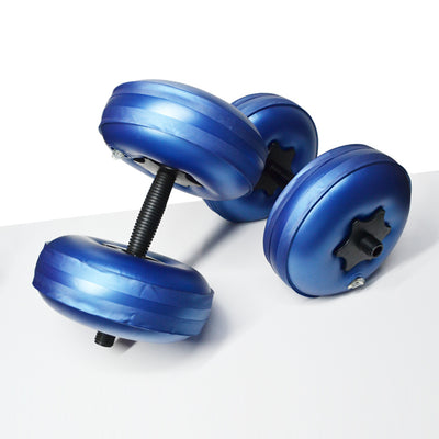 Water filled dumbbells